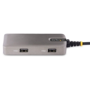 Picture of StarTech.com USB-C Multiport Adapter - 4K 60Hz HDMI - HDR - 2-Port 5Gbps USB 3.0 Hub - 100W Power Delivery Pass-Through - GbE - Works with Chromebook certified - Windows/macOS