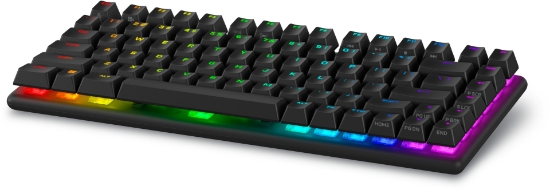 Picture of Alienware Pro Wireless Gaming keyboard USB + RF Wireless + Bluetooth Black