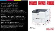 Picture of Xerox VersaLink C620 A4 50ppm Duplex Printer PS3 PCL5e/6 2 Trays 650 Sheets