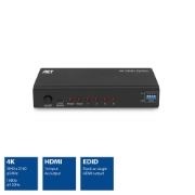 Picture of ACT 4K HDMI splitter, 1 in 4 out, EDID support