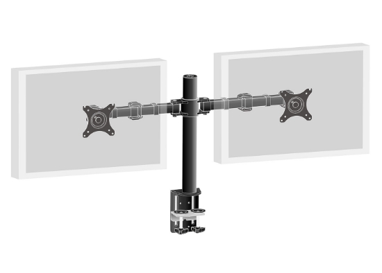 Picture of iiyama DS1002C-B1 monitor mount / stand 76.2 cm (30") Desk Black