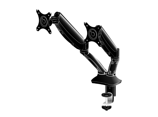 Picture of iiyama DS3002C-B1 monitor mount / stand 68.6 cm (27") Desk Black