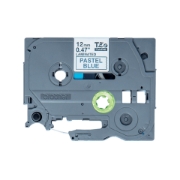 Picture of Brother TZEMQ531 label-making tape Black on blue TZe