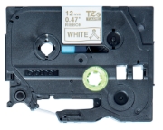 Picture of Brother TZE-R234 label-making tape Gold on white