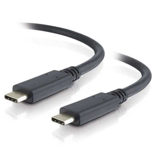 Picture of C2G 1m USB Type C Cable - 4K support - USB 3.1 (Gen 2) M/M - USB C Cable
