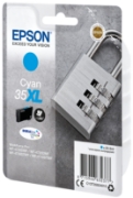 Picture of Epson Padlock Singlepack Cyan 35XL DURABrite Ultra Ink