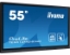 Picture of iiyama TE5512MIS-B3AG Signage Display Kiosk design 139.7 cm (55") LCD Wi-Fi 400 cd/m² 4K Ultra HD Black Touchscreen Built-in processor Android 11 18/7