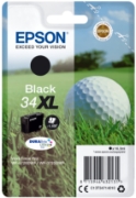 Picture of Epson Golf ball Singlepack Black 34XL DURABrite Ultra Ink