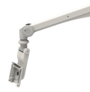 Picture of Compulocks VESA Medical Grade Extra Long Articulating Monitor Arm White
