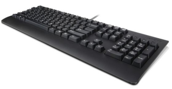 Picture of Lenovo 4X30M86918 keyboard Office USB QWERTY US English Black
