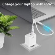 Picture of ACT USB-C Charger 65W 2-port with Power Delivery PPS and GaNFast