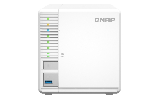 Picture of QNAP TS-364 NAS Tower Intel® Celeron® N5095 8 GB DDR4 0 TB QNAP Turbo System White