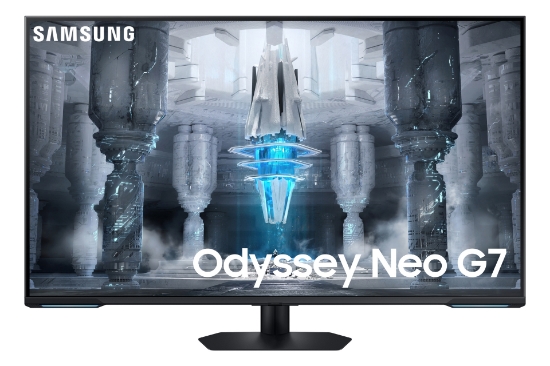 Picture of Samsung S43CG700NU computer monitor 109.2 cm (43") 3840 x 2160 pixels 4K Ultra HD LED Black, White