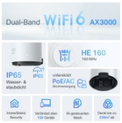 Picture of TP-Link AX3000 Outdoor / Indoor Whole Home Mesh WiFi 6 Unit