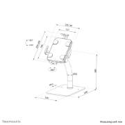 Picture of Neomounts DS15-625BL1 Tablet stand desk 7.9-11" - lockable - universal