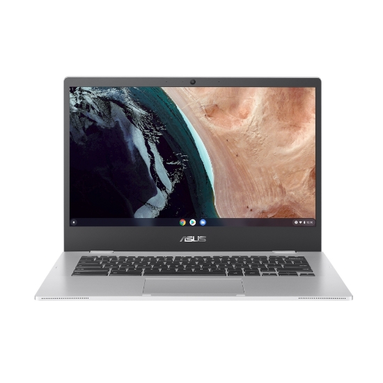 Picture of ASUS Chromebook CX1 CX1400CKA-EB0672 Intel® Celeron® N N5100 35.6 cm (14") Full HD 8 GB LPDDR4x-SDRAM 64 GB eMMC Wi-Fi 6 (802.11ax) ChromeOS Dutch Silver