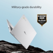 Picture of ASUS Chromebook CX1 CX1400CKA-EB0672 Intel® Celeron® N N5100 35.6 cm (14") Full HD 8 GB LPDDR4x-SDRAM 64 GB eMMC Wi-Fi 6 (802.11ax) ChromeOS Dutch Silver
