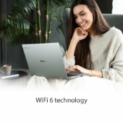Picture of ASUS Chromebook CX1 CX1400CKA-EB0672 Intel® Celeron® N N5100 35.6 cm (14") Full HD 8 GB LPDDR4x-SDRAM 64 GB eMMC Wi-Fi 6 (802.11ax) ChromeOS Dutch Silver
