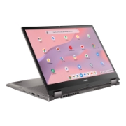 Picture of ASUS Chromebook CX34 Flip CB3401FBA-LZ0187 Intel® Core™ i5 i5-1235U 35.6 cm (14") Touchscreen WUXGA 16 GB LPDDR4x-SDRAM 256 GB SSD Wi-Fi 6E (802.11ax) ChromeOS Grey