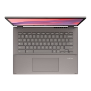 Picture of ASUS Chromebook CX34 Flip CB3401FBA-LZ0187 Intel® Core™ i5 i5-1235U 35.6 cm (14") Touchscreen WUXGA 16 GB LPDDR4x-SDRAM 256 GB SSD Wi-Fi 6E (802.11ax) ChromeOS Grey