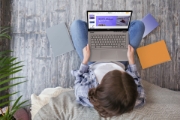 Picture of ASUS Chromebook CX34 Flip CB3401FBA-LZ0187 Intel® Core™ i5 i5-1235U 35.6 cm (14") Touchscreen WUXGA 16 GB LPDDR4x-SDRAM 256 GB SSD Wi-Fi 6E (802.11ax) ChromeOS Grey