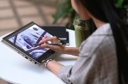 Picture of ASUS Chromebook CX34 Flip CB3401FBA-LZ0187 Intel® Core™ i5 i5-1235U 35.6 cm (14") Touchscreen WUXGA 16 GB LPDDR4x-SDRAM 256 GB SSD Wi-Fi 6E (802.11ax) ChromeOS Grey