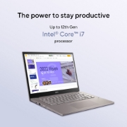 Picture of ASUS Chromebook CX34 Flip CB3401FBA-LZ0187 Intel® Core™ i5 i5-1235U 35.6 cm (14") Touchscreen WUXGA 16 GB LPDDR4x-SDRAM 256 GB SSD Wi-Fi 6E (802.11ax) ChromeOS Grey