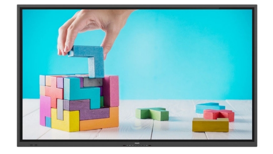 Picture of Philips E-Line 75BDL4152E/00 Digital signage flat panel 190.5 cm (75") Wi-Fi 400 cd/m² 4K Ultra HD Black Touchscreen Built-in processor Android 18/7