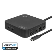 Picture of ACT USB-C Docking Station 4K, for 2 HDMI monitors, DisplayLink, compact model