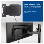 Picture of ACT USB-C Docking Station 4K, for 2 HDMI monitors, DisplayLink, compact model