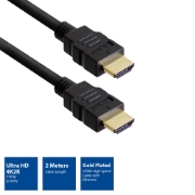 Picture of Ewent EC3902 HDMI cable 2 m HDMI Type A (Standard) Black
