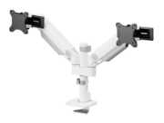 Picture of Neomounts DS65S-950WH2 Monitor arm 24-34" - gas spring - Topfix - multi-adjustable - 180°-stop