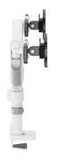 Picture of Neomounts DS65S-950WH2 Monitor arm 24-34" - gas spring - Topfix - multi-adjustable - 180°-stop