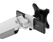 Picture of Neomounts DS65S-950WH2 Monitor arm 24-34" - gas spring - Topfix - multi-adjustable - 180°-stop