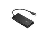 Image de ASUS Dual 4K USB-C Dock DC201 Avec fil USB 3.2 Gen 2 (3.1 Gen 2) Type-C Noir