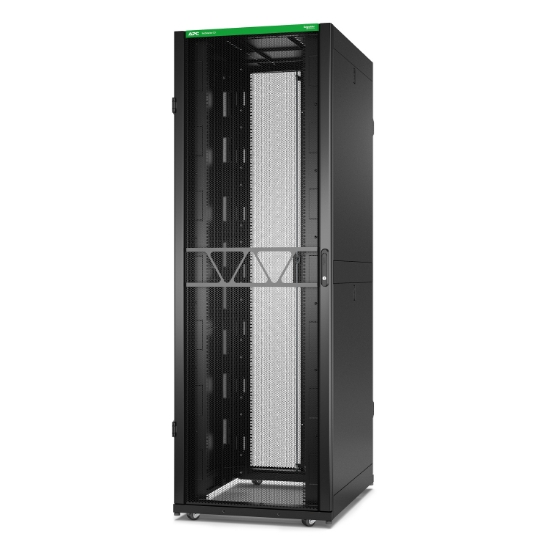 Picture of APC NetShelter SX Server Rack Gen 2, 48U, 2258H x 750W x 1070D mm, with Sides, Black