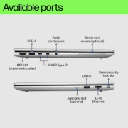 Picture of HP ProBook 460 G11 Intel Core Ultra 5 125U Laptop 40.6 cm (16") WUXGA 16 GB DDR5-SDRAM 512 GB SSD Wi-Fi 6E (802.11ax) Windows 11 Pro Silver