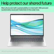 Picture of HP ProBook 460 G11 Intel Core Ultra 5 125U Laptop 40.6 cm (16") WUXGA 16 GB DDR5-SDRAM 512 GB SSD Wi-Fi 6E (802.11ax) Windows 11 Pro Silver