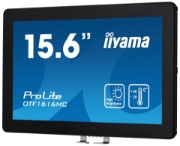 Picture of iiyama OTF1616MC-B1 Signage Display Digital signage flat panel 39.6 cm (15.6") LCD 1100 cd/m² Full HD Black Touchscreen