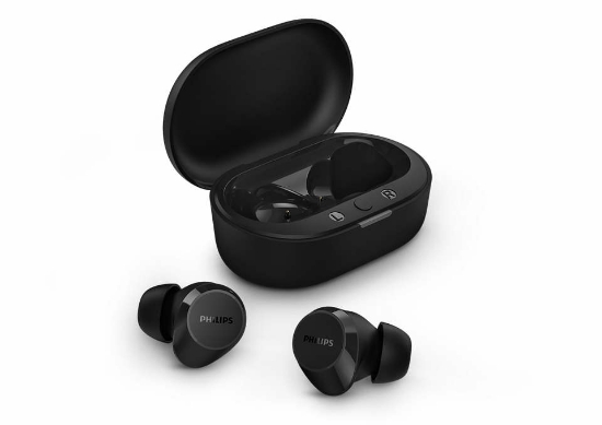 Picture of Philips TAT1209BK/00 headphones/headset True Wireless Stereo (TWS) In-ear Calls/Music Bluetooth Black