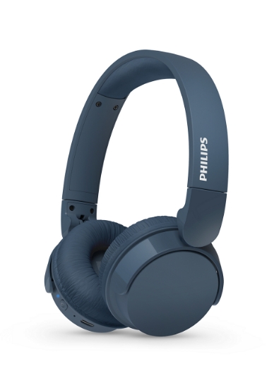 Picture of Philips 4000 series TAH4209BL/00 headphones/headset Wireless Head-band Calls/Music Bluetooth Blue