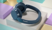 Picture of Philips 4000 series TAH4209BL/00 headphones/headset Wireless Head-band Calls/Music Bluetooth Blue