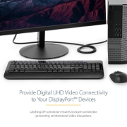 Picture of StarTech.com 2m (6ft) DisplayPort 1.2 Cable - 4K x 2K Ultra HD VESA Certified DisplayPort Cable - DP to DP Cable for Monitor - DP Video/Display Cord - Latching DP Connectors