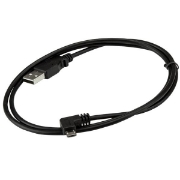 Picture of StarTech.com Micro-USB Charge-and-Sync Cable M/M - Right-Angle Micro-USB - 30/24 AWG - 1 m (3 ft.)