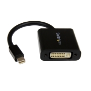 Picture of StarTech.com Mini DisplayPort to DVI Adapter - Mini DP to DVI-D Converter - 1080p Video - mDP or Thunderbolt 1/2 Mac/PC to DVI Monitor - Compact mDP 1.2 to DVI Single-Link Adapter Dongle