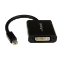 Picture of StarTech.com Mini DisplayPort to DVI Adapter - Mini DP to DVI-D Converter - 1080p Video - mDP or Thunderbolt 1/2 Mac/PC to DVI Monitor - Compact mDP 1.2 to DVI Single-Link Adapter Dongle