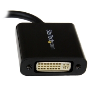 Picture of StarTech.com Mini DisplayPort to DVI Adapter - Mini DP to DVI-D Converter - 1080p Video - mDP or Thunderbolt 1/2 Mac/PC to DVI Monitor - Compact mDP 1.2 to DVI Single-Link Adapter Dongle