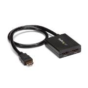 Picture of StarTech.com 4K HDMI 2-Port Video Splitter – 1x2 HDMI Splitter – Powered by USB or Power Adapter – 4K 30Hz