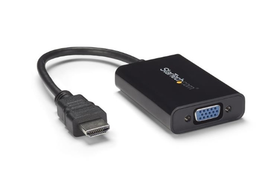 Picture of StarTech.com HDMI to VGA Video Adapter Converter with Audio for Desktop PC / Laptop / Ultrabook - 1920x1080
