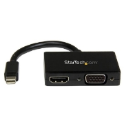 Picture of StarTech.com Travel A/V Adapter: 2-in-1 Mini DisplayPort to HDMI or VGA Converter